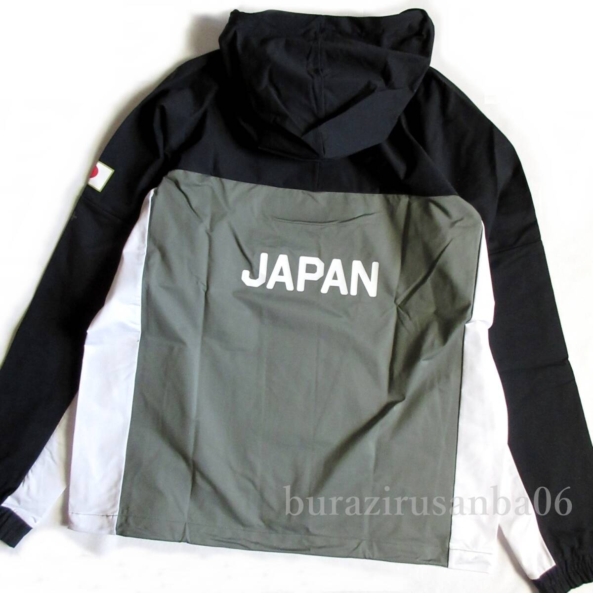 メンズ L ◆未使用 定価14,300円 canterbury カンタベリー ラグビー日本代表モデル JAPAN アールプラス デュアルフーディ R73106JH-46_画像6