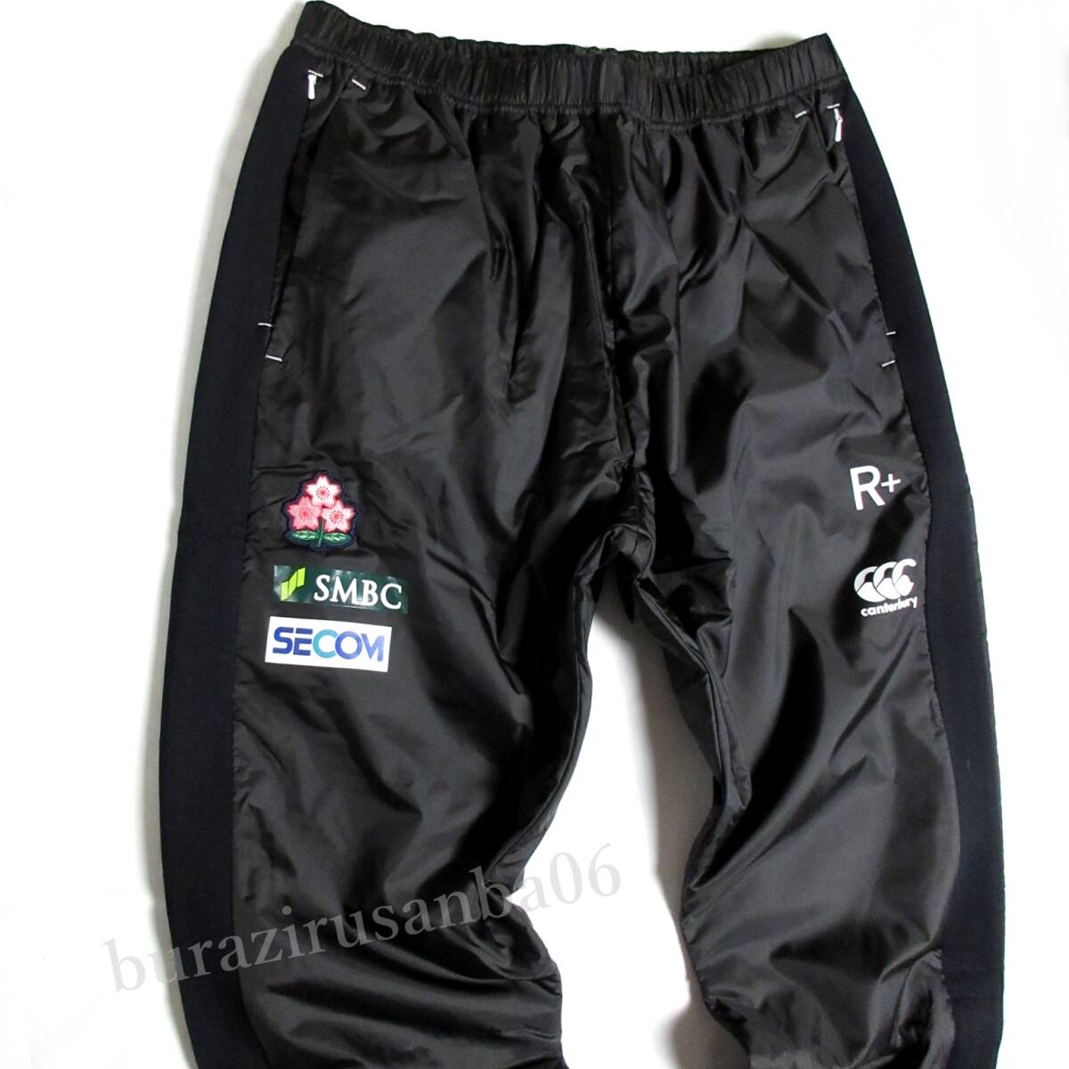 XL 未使用 定価78100円 カンタベリー ラグビー日本代表モデル 高性能中綿 上下セット JAPANウォーマージャケット パンツ R74065JP R10049JP_画像9