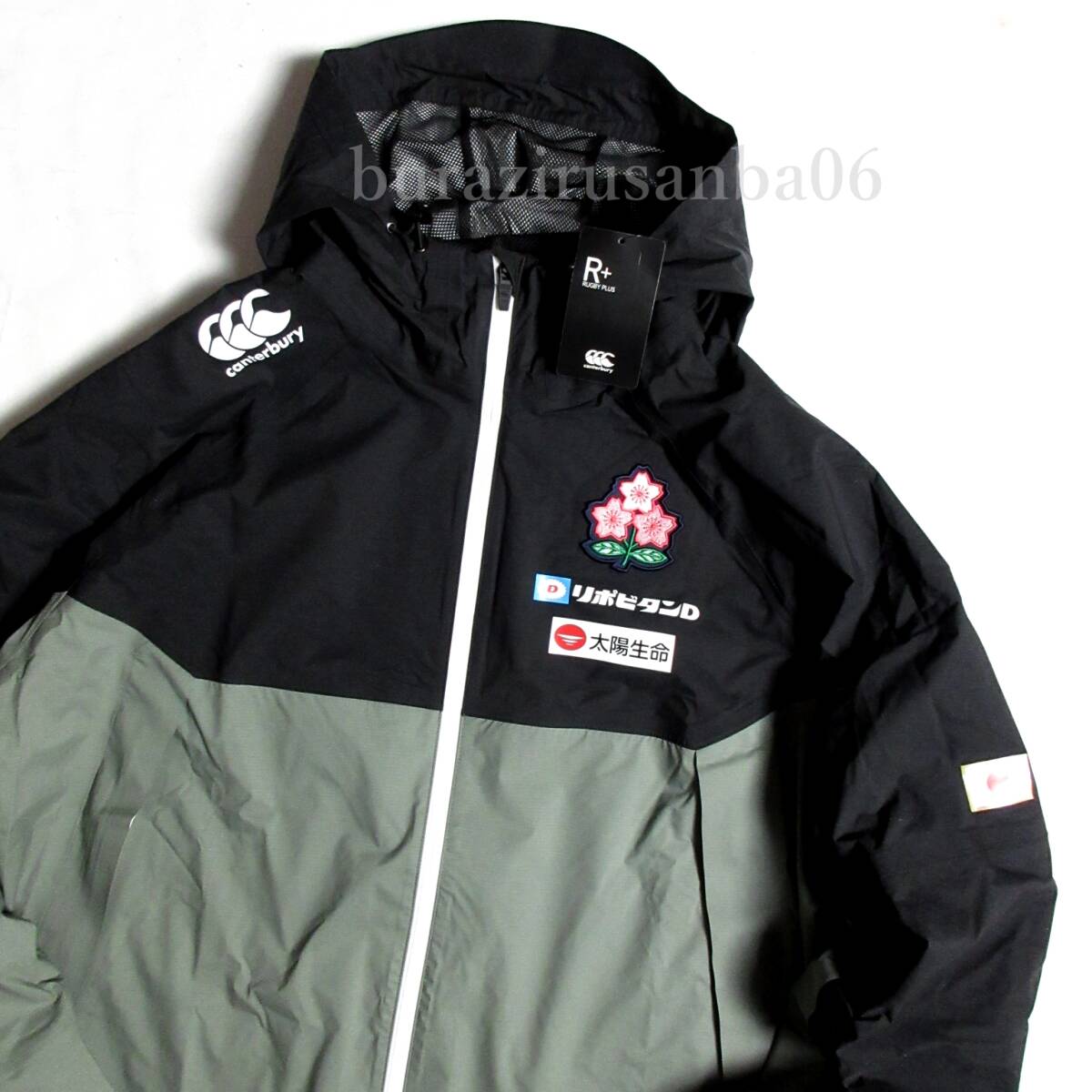 メンズ M ◆未使用 定価38,500円 canterbury カンタベリー ラグビー日本代表モデル JAPAN シールド パフォーマンス ジャケット W73100JP_画像4