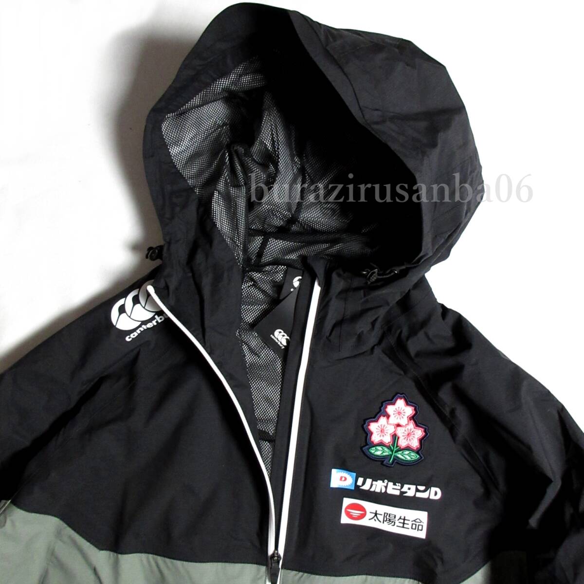 メンズ M ◆未使用 定価38,500円 canterbury カンタベリー ラグビー日本代表モデル JAPAN シールド パフォーマンス ジャケット W73100JP_画像5