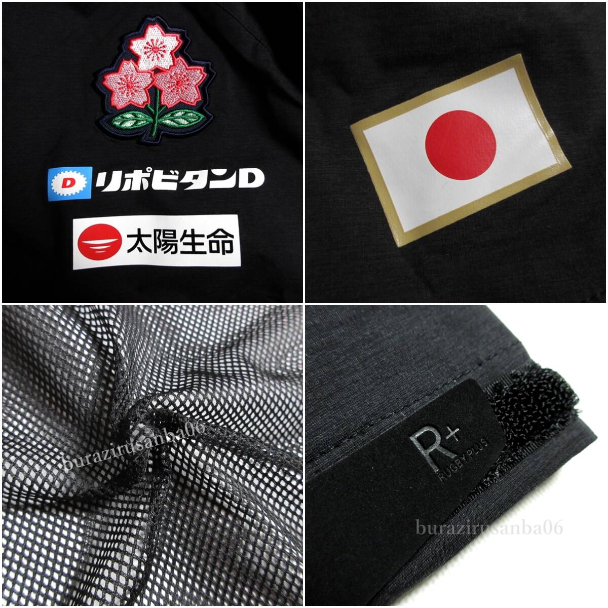 メンズ M ◆未使用 定価38,500円 canterbury カンタベリー ラグビー日本代表モデル JAPAN シールド パフォーマンス ジャケット W73100JP_画像7