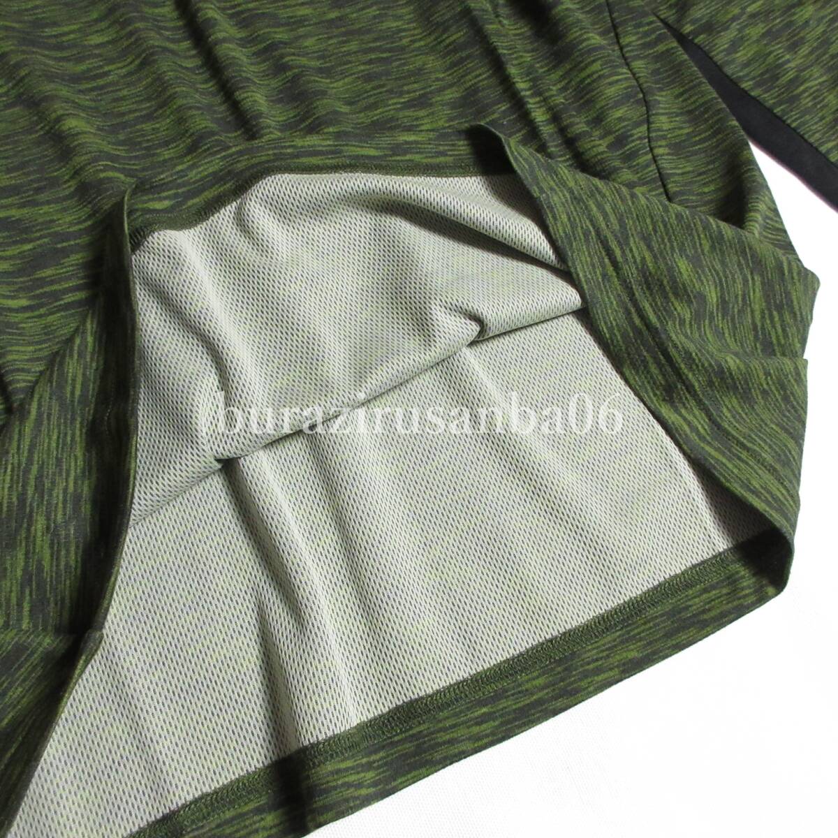 メンズ XL 未使用 定価10,450円 canterbury カンタベリー ラグビー日本代表モデル ロングスリーブ ワークアウト 長袖Tシャツ W43246JP-47_画像8