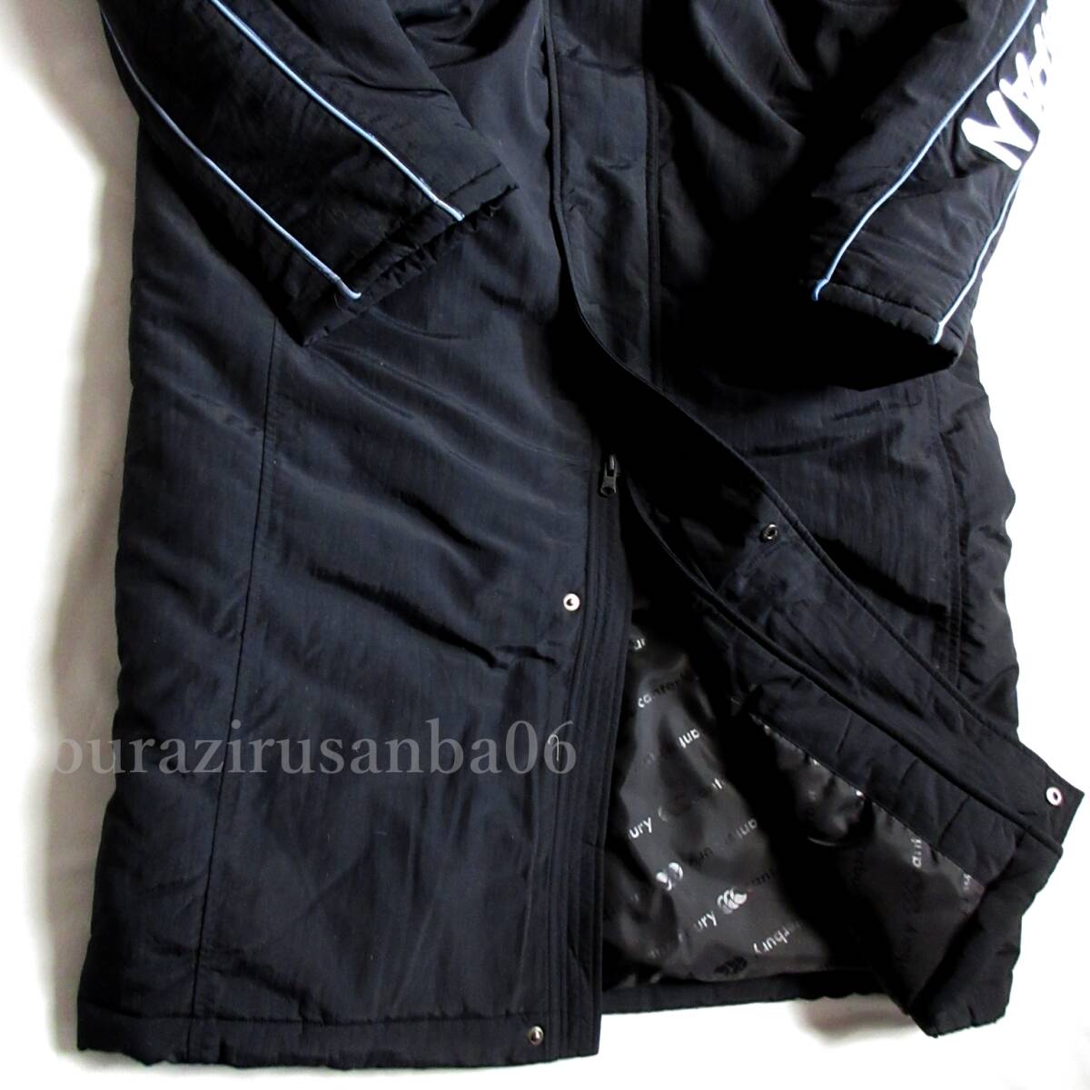 M 未使用 定価31,900円 canterbury カンタベリー ラグビー日本代表 公式 JAPAN インシュレーションウォーマー ロングコート R74509JP_画像7