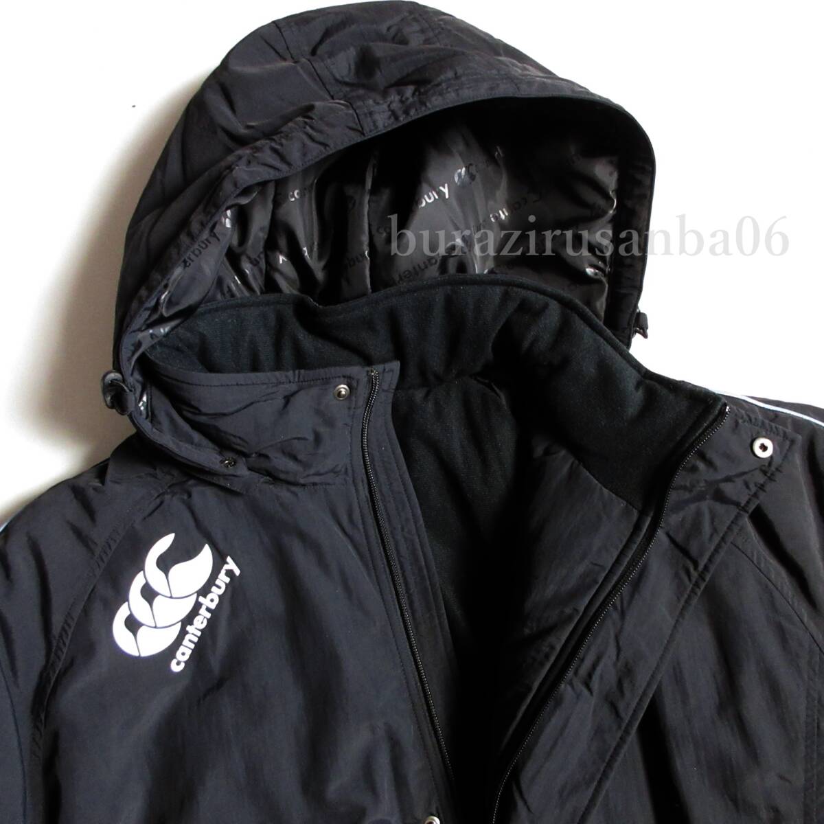 M 未使用 定価31,900円 canterbury カンタベリー ラグビー日本代表 公式 JAPAN インシュレーションウォーマー ロングコート R74509JP_画像4