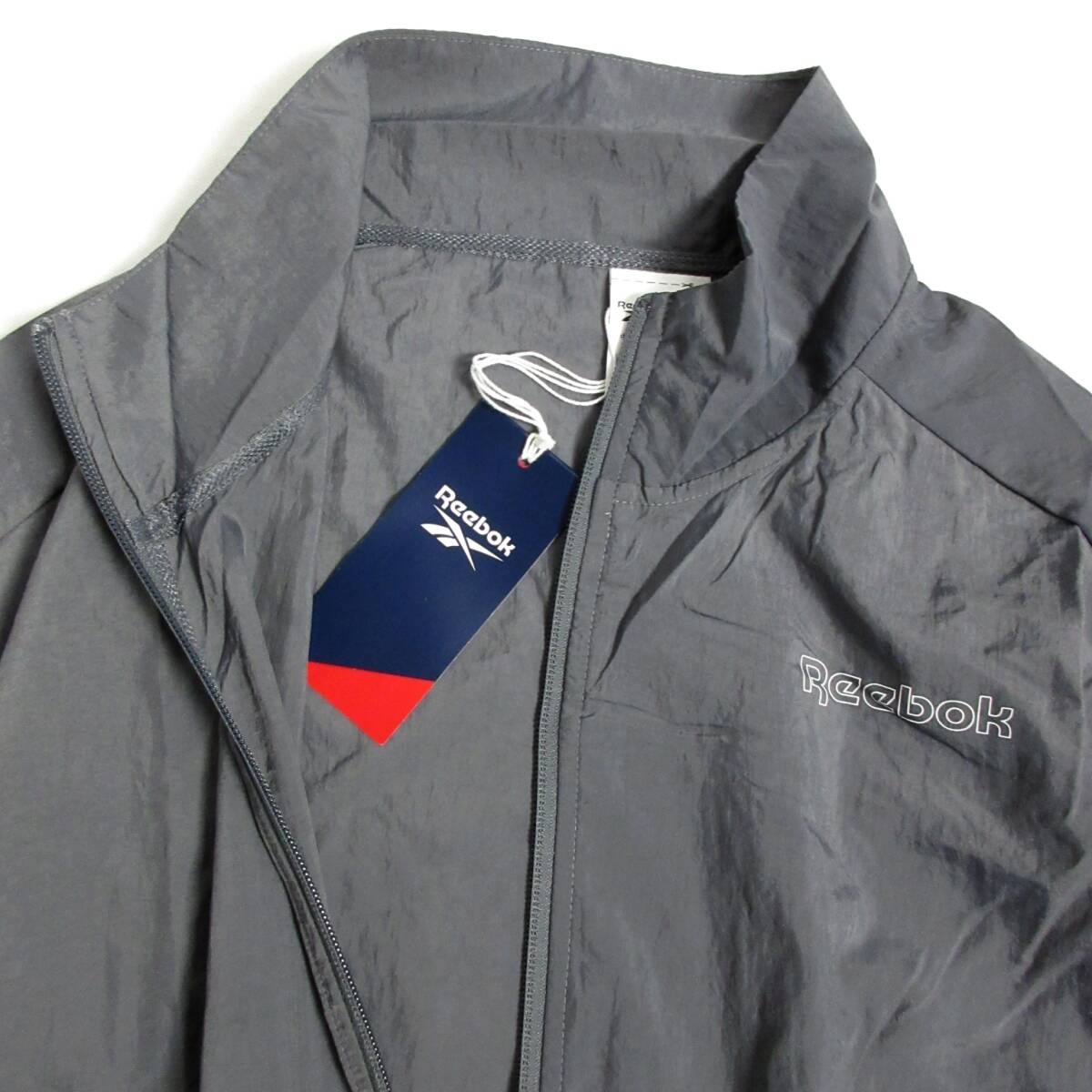 メンズ O（XL) 未使用 定価10,989円 Reebok リーボック ナイロンジャケット ナイロンパンツ 上下 トラックスーツ 撥水 セットアップ HF1727_画像3