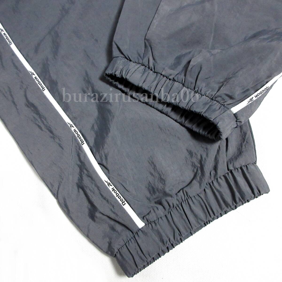 メンズ O（XL) 未使用 定価10,989円 Reebok リーボック ナイロンジャケット ナイロンパンツ 上下 トラックスーツ 撥水 セットアップ HF1727_画像10