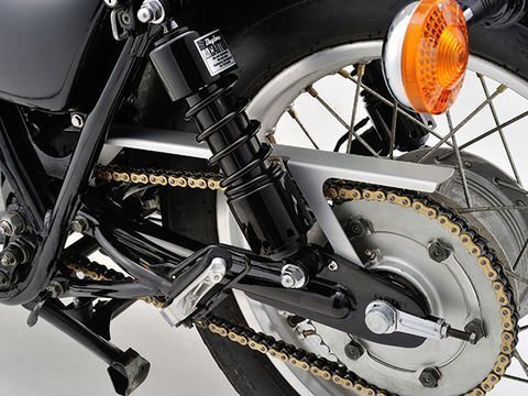 デイトナ アルミチェーンガードミニ SR400/SR500 (95115)_画像2