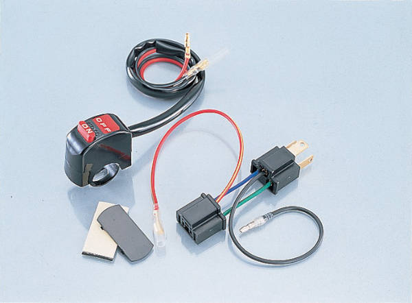 キタコ ヘッドライトON/OFFスイッチ シングル用 755-1000100_画像1