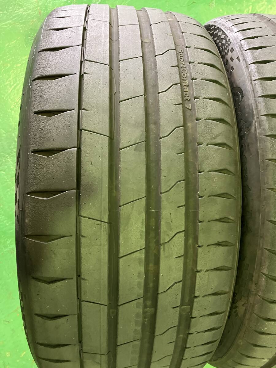  Continental спорт Contact 7 235/40R19 2 шт. комплект б/у товар 