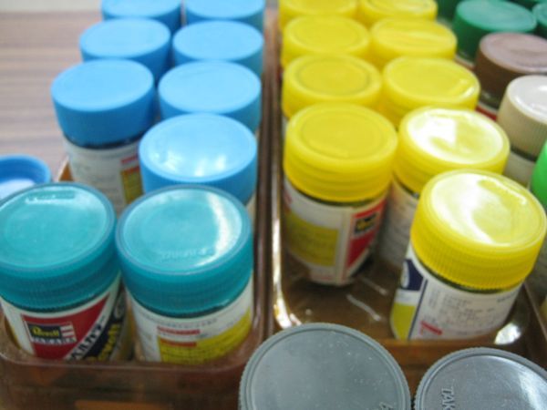 119個　未使用　廃盤品　昔の品　プラカラー　塗料　タミヤ　レベル　タカラ　グンゼ産業　希少品　セット　昭和レトロ　ジャンク ＃9062_画像7