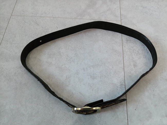 Christian Dior Christian Dior Toro ta- общий рисунок ремень / Vintage / женский / Old Dior Christian * Dior 