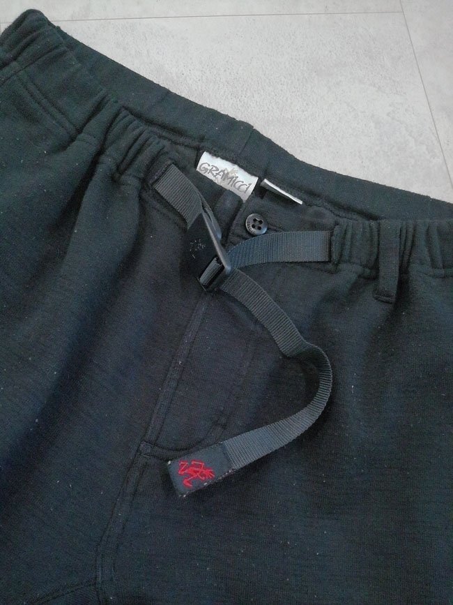 GRAMICCI グラミチ/NNパンツ M/タイトフィット ジャストカット クールマックスニット/ニューナローパンツ/メンズ/黒 ブラック/GMP-21S012_画像4