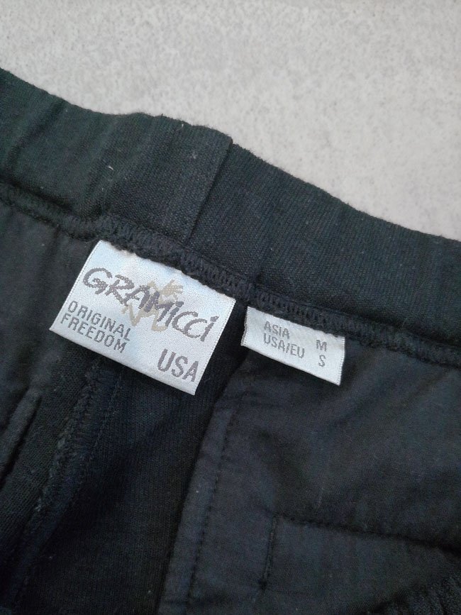 GRAMICCI グラミチ/NNパンツ M/タイトフィット ジャストカット クールマックスニット/ニューナローパンツ/メンズ/黒 ブラック/GMP-21S012_画像5