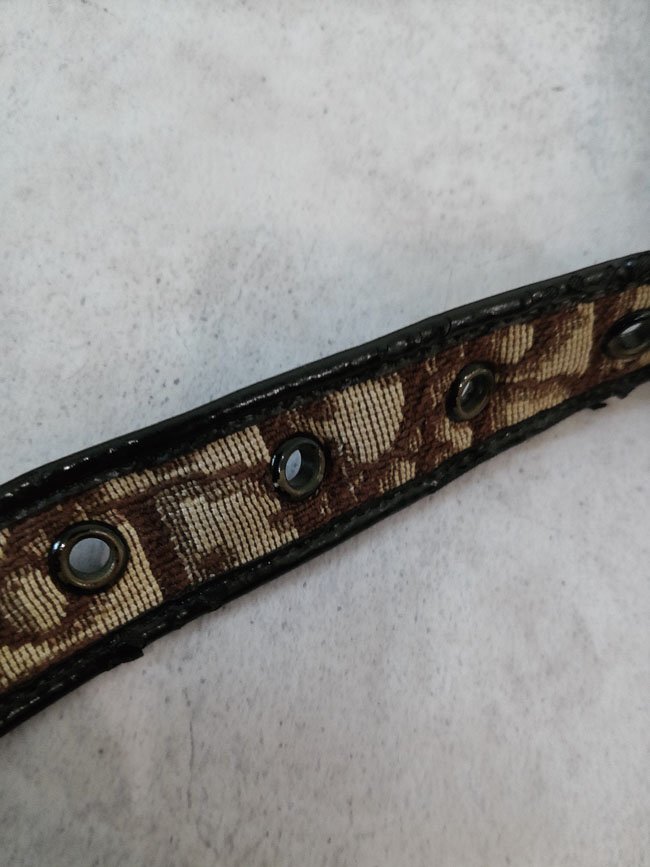 Christian Dior Christian Dior Toro ta- общий рисунок ремень / Vintage / женский / Old Dior Christian * Dior 