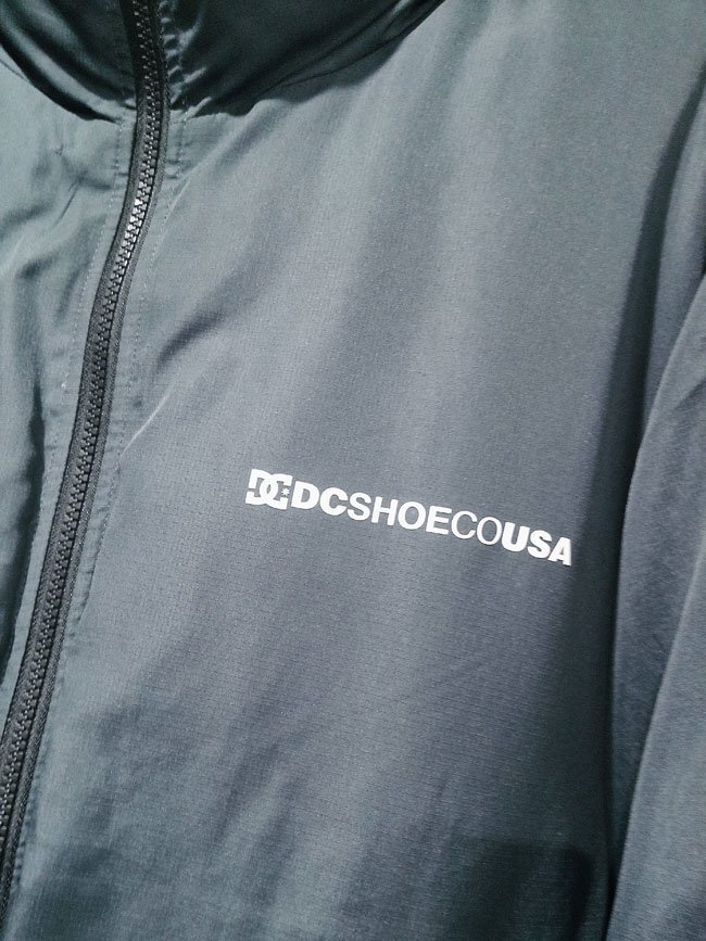 DC SHOES USA ディーシーシューズ ロゴプリント リバーシブル 中綿ジャケット L/ブルゾン/黒 ブラック/メンズ/DJK236801/スノーボード_画像8