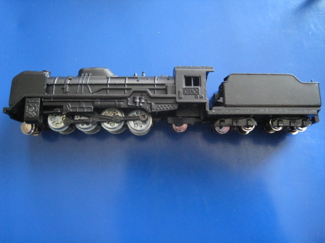 ■トレーン Nゲージ D-51 蒸気機関車 No.38 鉄道模型 ダイキャストスケールモデル 日本製 NGAUGE 鉄道 絶版　コレクション放出◆中古◆_画像6