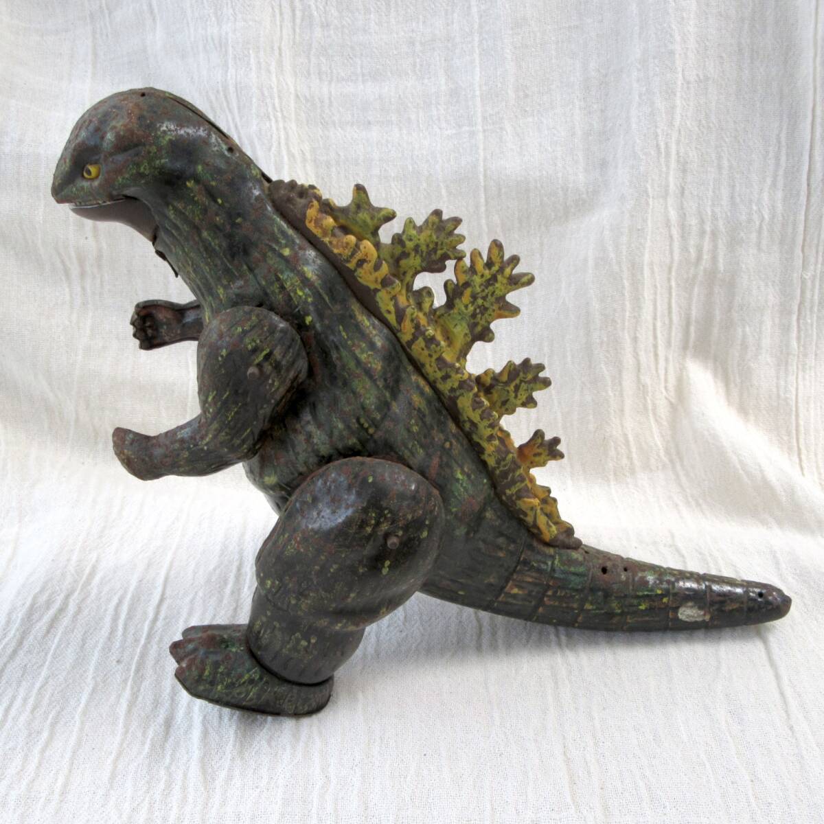  подлинная вещь *bruma.k[ век. большой монстр Godzilla ] электрический дистанционный пульт ходьба | сделано в Японии | иен . Pro | жестяная пластина |BULLMAR| Showa Retro |GODZILLA| спецэффекты фильм | восток .