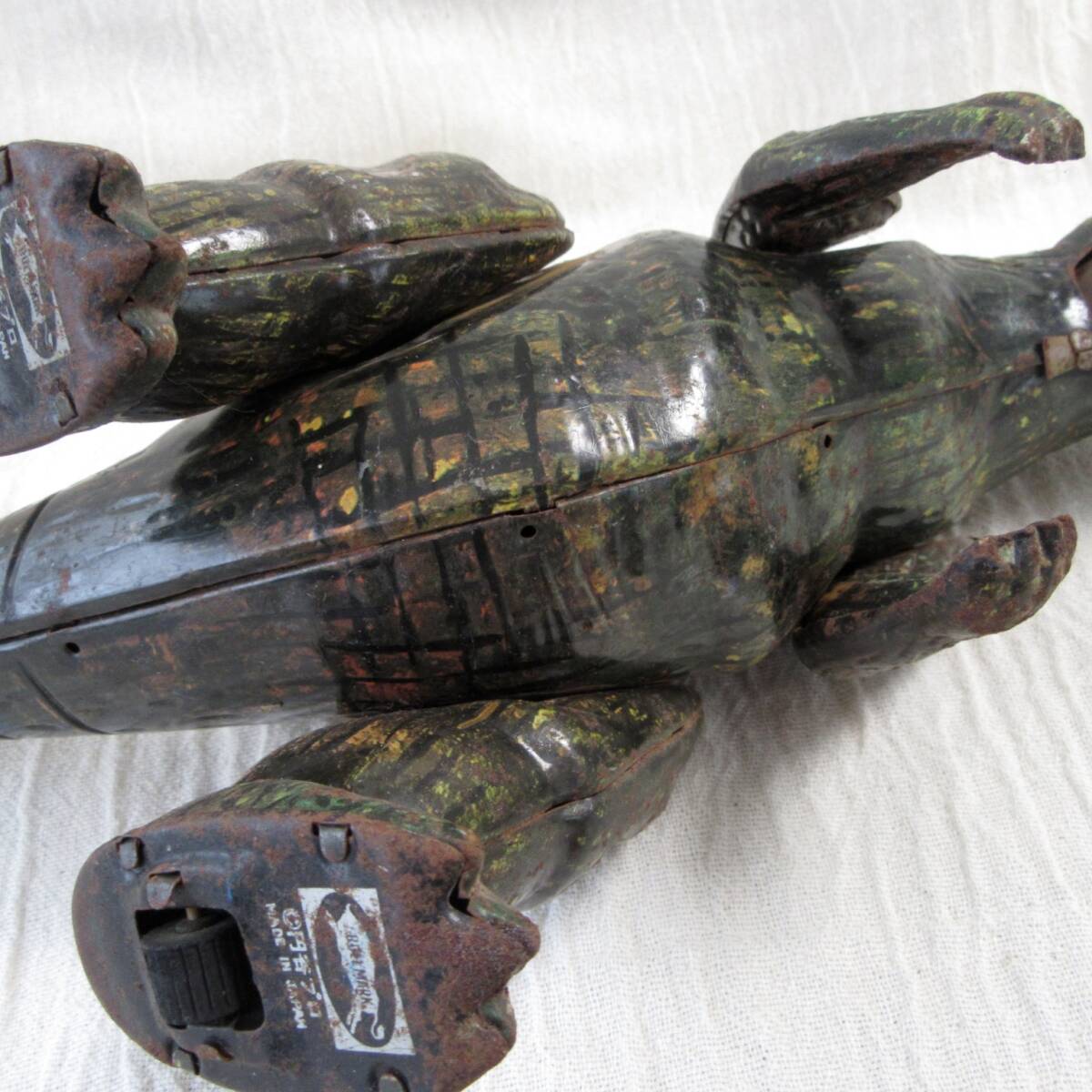  подлинная вещь *bruma.k[ век. большой монстр Godzilla ] электрический дистанционный пульт ходьба | сделано в Японии | иен . Pro | жестяная пластина |BULLMAR| Showa Retro |GODZILLA| спецэффекты фильм | восток .