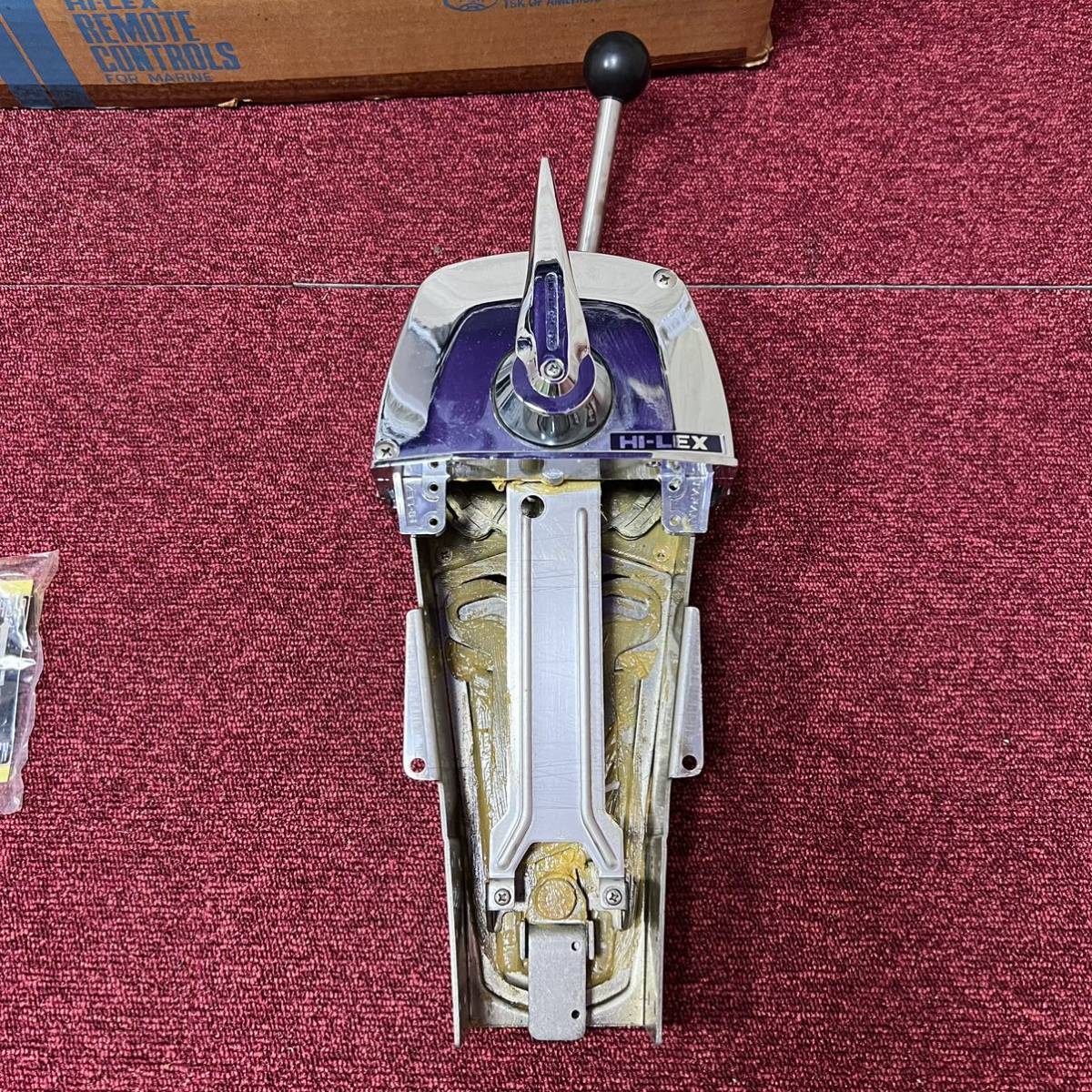 ［101161］未使用品　HI-LEX ハイレックス　リモートコントロール　レバー　船舶用_画像5