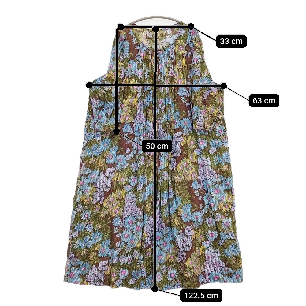 45R/45rpm Hickory. furoshiki принт платье .47300 иен One-piece blue blur un four ti пять a-rupi- M 5-1026M 273564