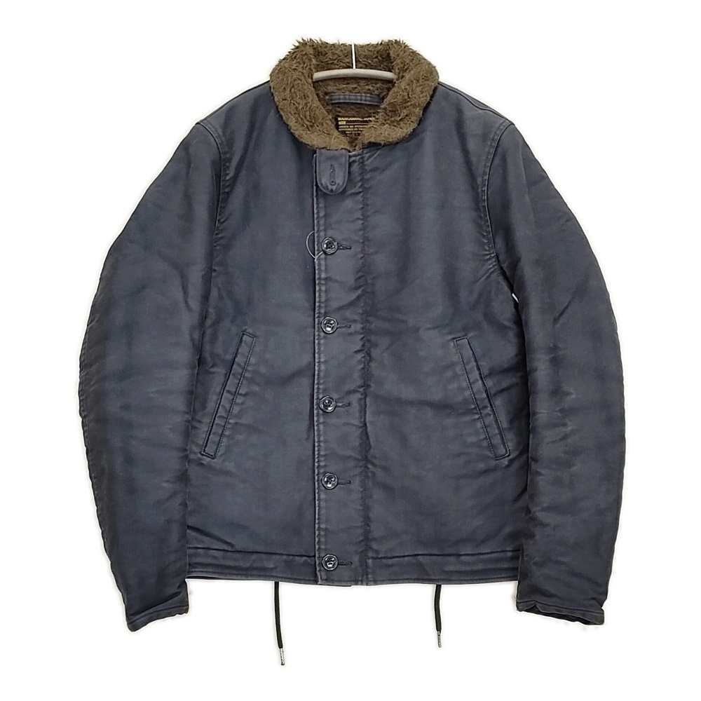 markaware N-1 DECK JACKET サイズ2 デッキジャケット A11C-10BL01C U.S.NAVY ブルゾン ネイビー マーカウェア 5-1103T 100091_画像1