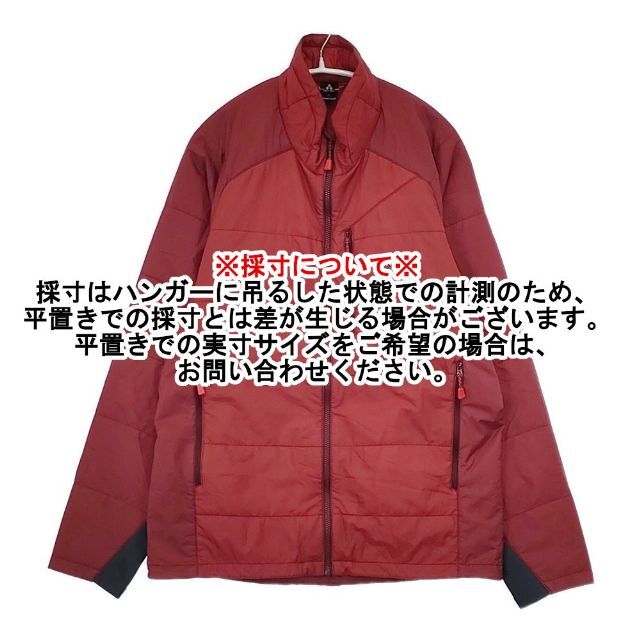 mont-bell U.L.サーマラップ ジャケット 中綿 1104539 ナイロン ブルゾン レッド モンベル 5-1027T 100597_画像7