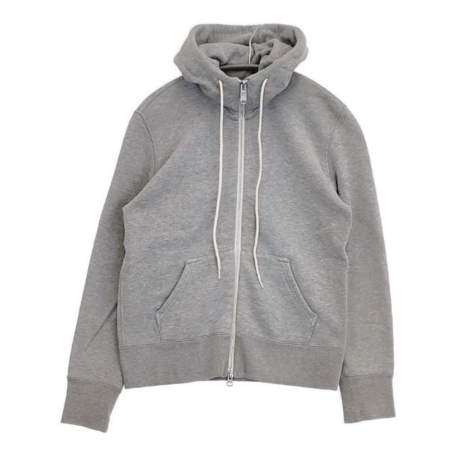 MHL. 595-5269508 スウェット ジップアップ コットン パーカー グレー エムエイチエル 5-1109M 267053_画像1