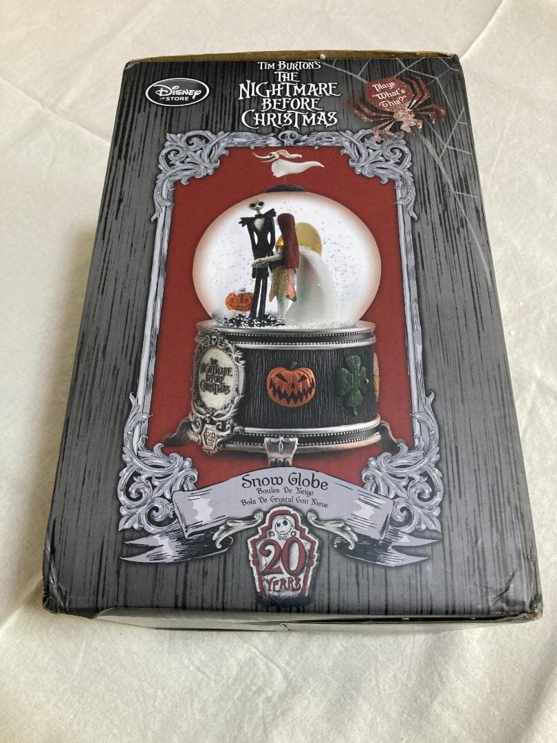 ナイトメアビフォアクリスマス 20th スノードーム Disney ディズニー_画像6