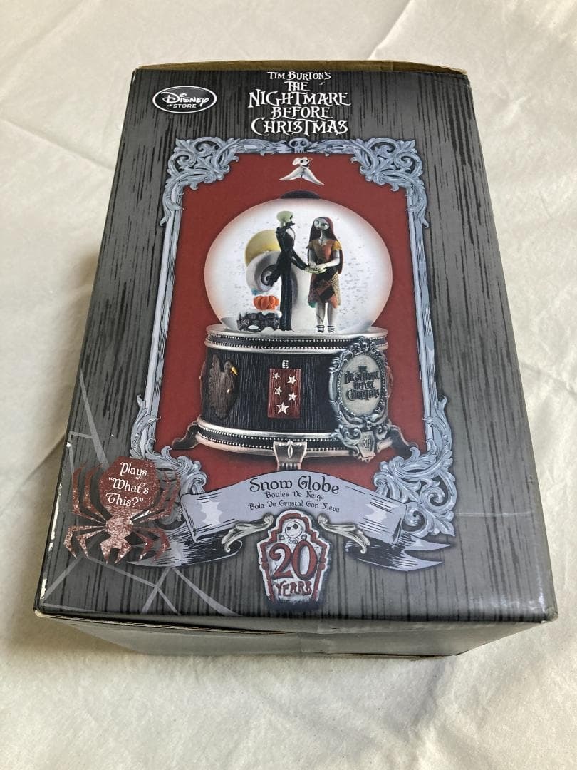 ナイトメアビフォアクリスマス 20th スノードーム Disney ディズニー_画像8