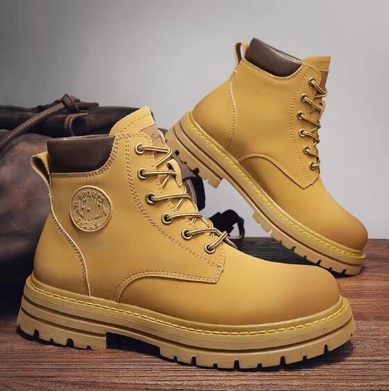  новый продукт ботинки мужской короткие сапоги милитари ботинки engineer boots Work ботинки mountain ботинки . скользить модный 24.5~28cm. выбор цвета возможно 