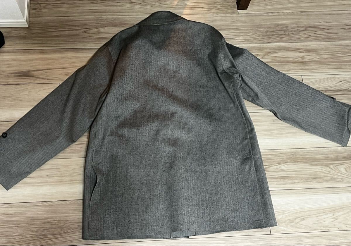 【希少・美品】 MACKINTOSH DUNKELD HANDMADE COAT Made in Scotland ゴム引き ヘリンボーン 英国製 アーカイブモデル 36 NO.2 Y40-02_画像5
