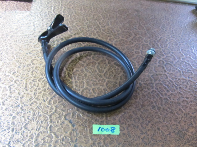 (^-^) 〒230円 空気入れ ポンプホース ★ロング106cm 英式バルブ用 長期保管品 (1008)【千葉市引取OK・パパチャリ】_画像1