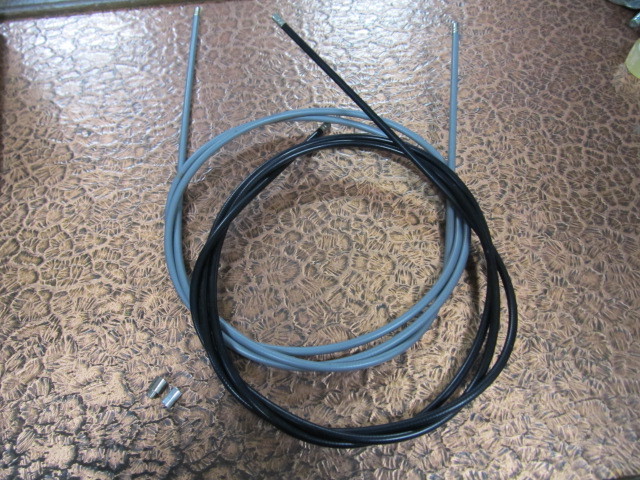 (^-^) 〒230円 ブレーキ アウターワイヤー 後用170㎝ 未使用品【パパチャリ】_画像2