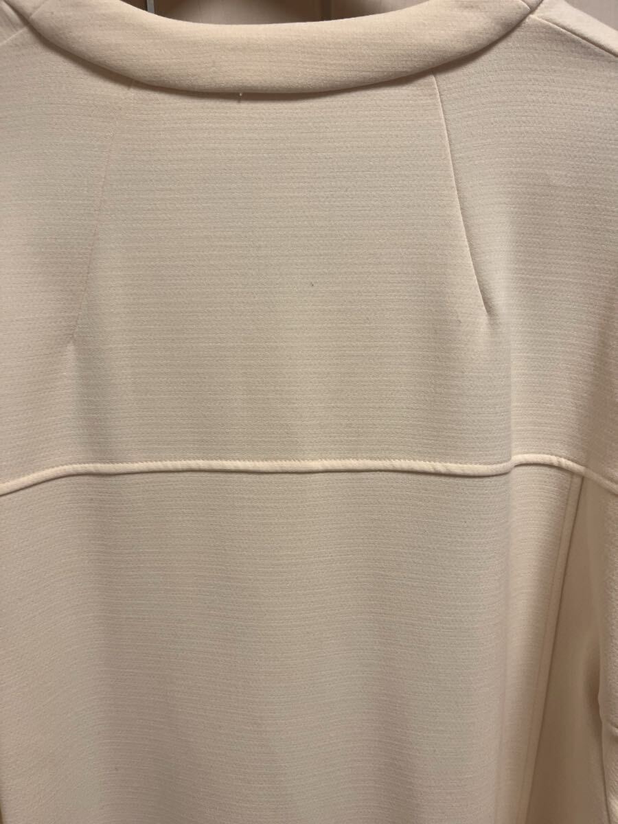 SNIDEL（スナイデル）★長袖ロング丈ワンピース　薄いクリーム色（白系）ビックサイズ？　１サイズ_画像6