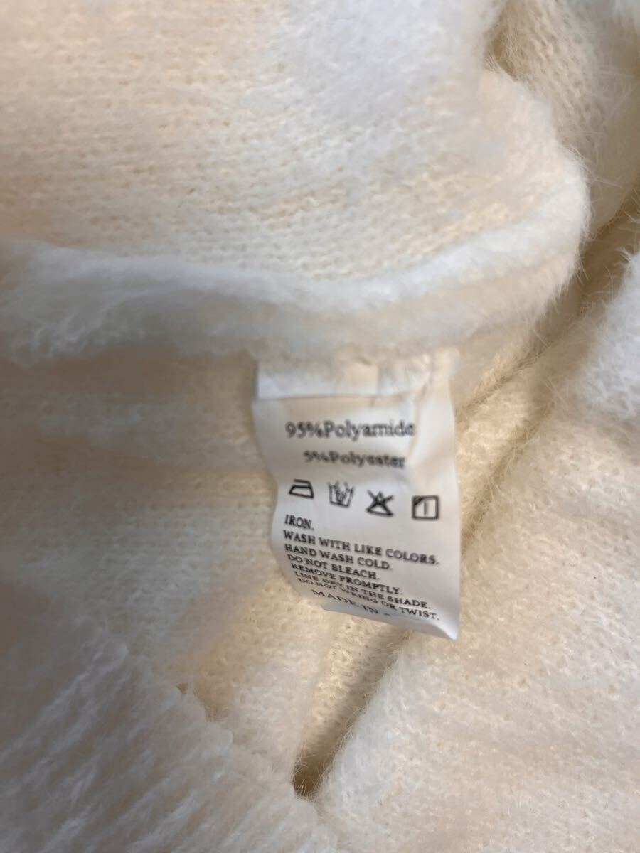 ★未使用★V襟カーディガン 白 オーバーサイズ(大きなサイズ)_画像5