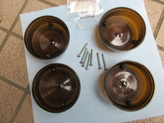 ★ｚ１，ｚ２、ｗ３ノーマルウインカー用オレンジスモークレンズセット★おまけ付_画像2