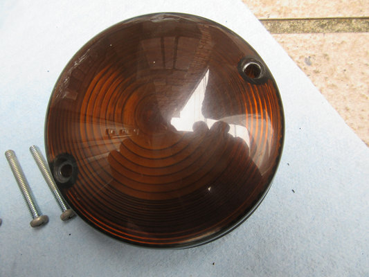 ★ｚ１，ｚ２、ｗ３ノーマルウインカー用オレンジスモークレンズセット★おまけ付_画像6