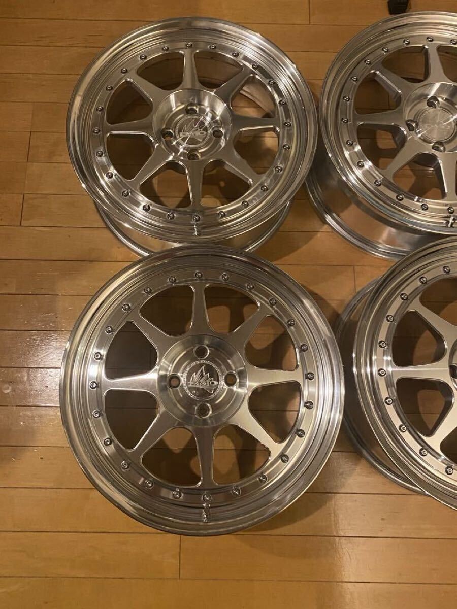 【希少】バラマンディ GT ☆ PCD98 7J+40 フィアット アバルト 鍛造_画像2