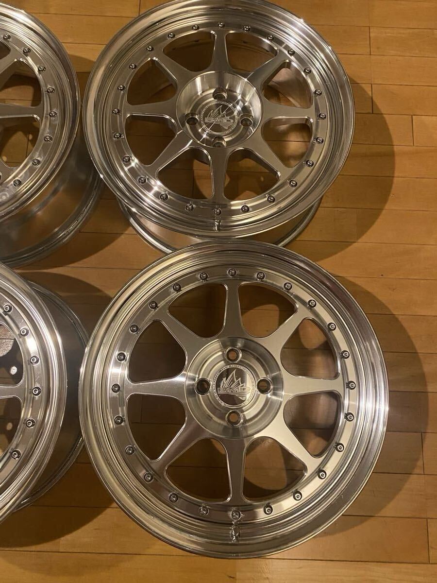 【希少】バラマンディ GT ☆ PCD98 7J+40 フィアット アバルト 鍛造_画像3