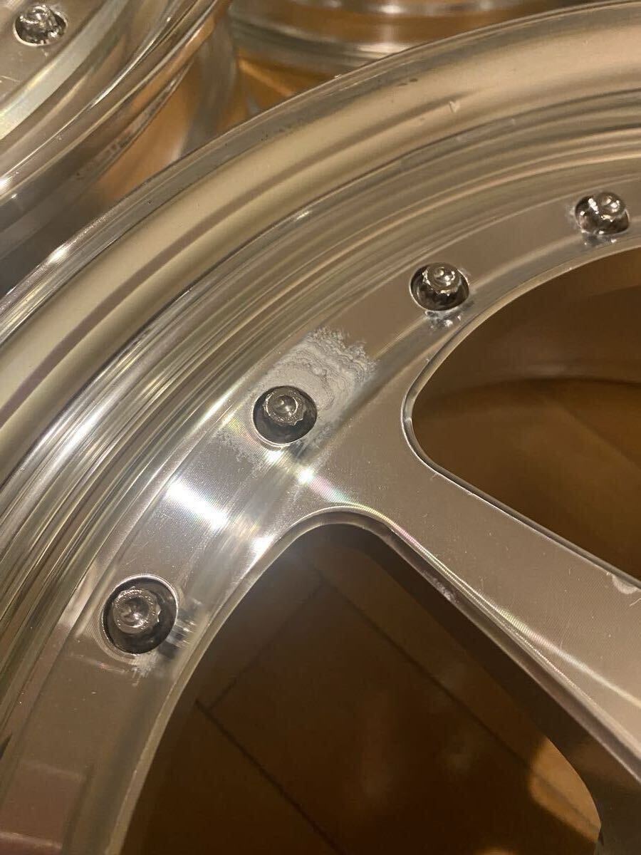 【希少】バラマンディ GT ☆ PCD98 7J+40 フィアット アバルト 鍛造_画像5