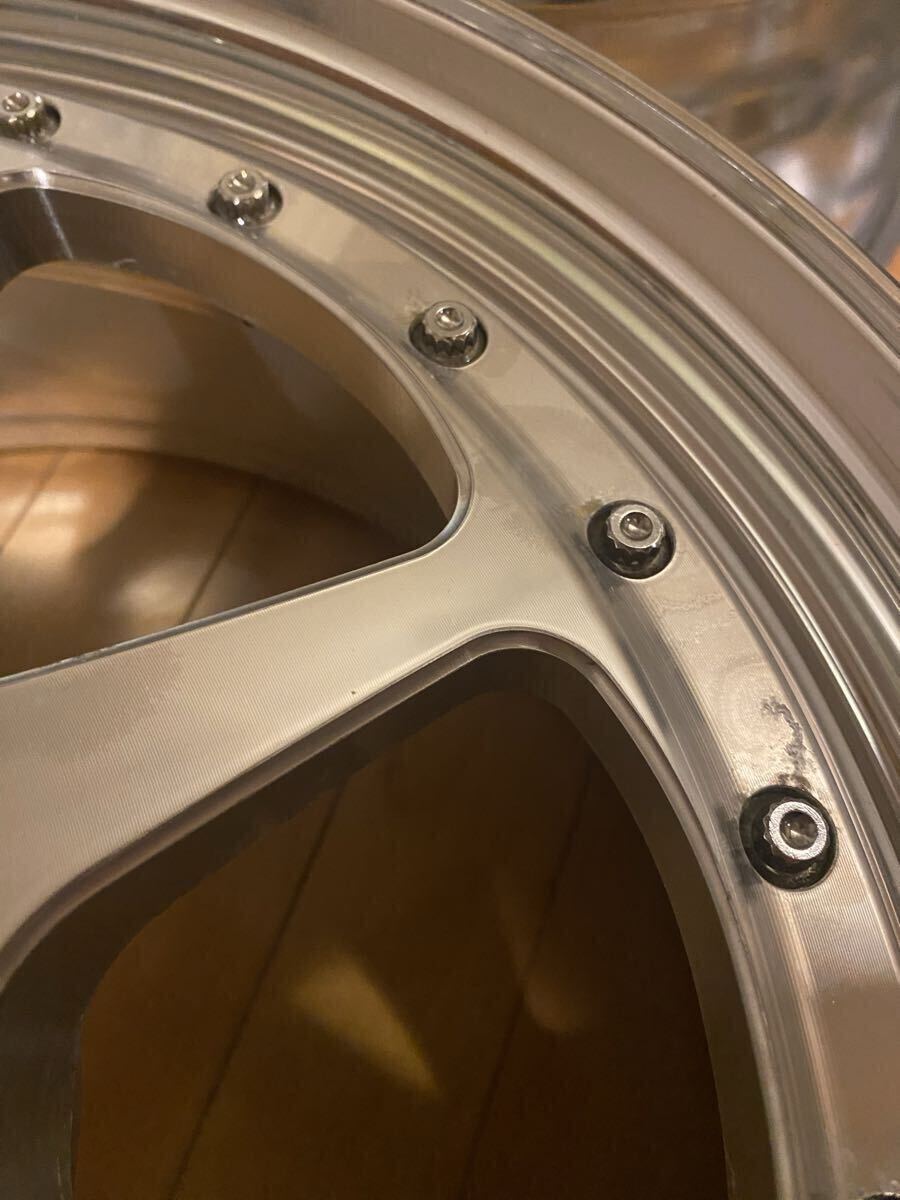 【希少】バラマンディ GT ☆ PCD98 7J+40 フィアット アバルト 鍛造_画像6