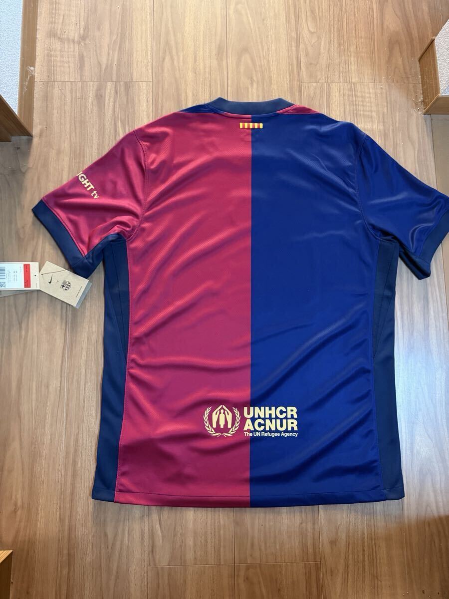 ☆人気の後期モデル☆バルセロナ☆24-25ホーム☆ナイキ国内正規品☆新品未使用タグ付き☆_画像2