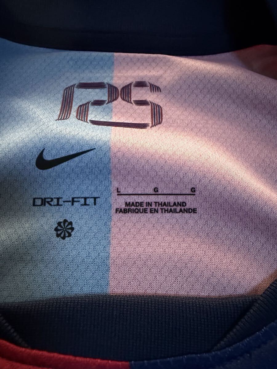 ☆人気の後期モデル☆バルセロナ☆24-25ホーム☆ナイキ国内正規品☆新品未使用タグ付き☆_画像3