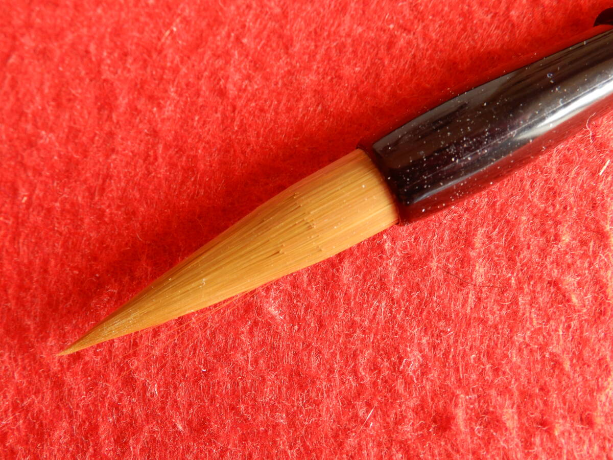 高級手作筆　長軸　イタチ筆　条幅用　書道　篆刻_画像1