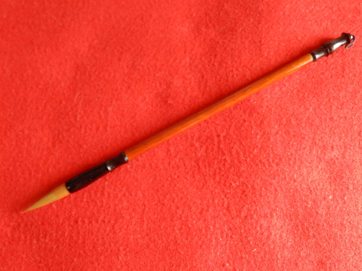 高級手作筆　長軸　イタチ筆　条幅用　書道　篆刻_画像2