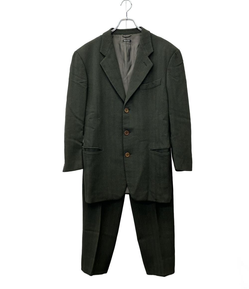 訳あり ジョルジオアルマーニ セットアップ パンツスーツ メンズ SIZE 46 (XL) GIORGIO ARMANI_画像1