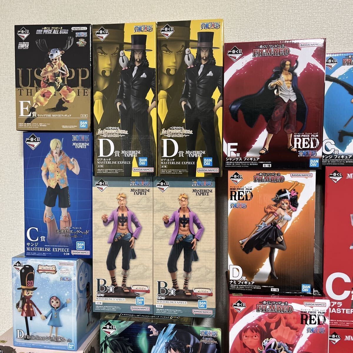 ONE PIECE フィギュア 一番くじ 未開封70体 ワンピース 美少女 フィギュア まとめ FILM RED 海賊王への道 偉大なる航路へ エッグヘッド_画像2