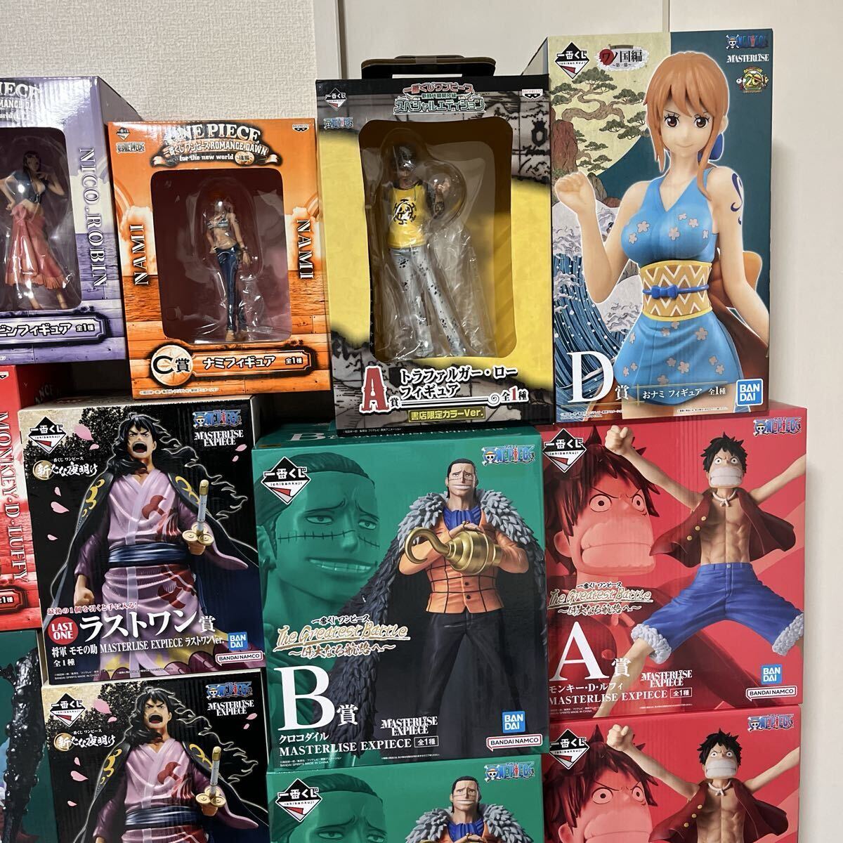 ONE PIECE フィギュア 一番くじ 未開封70体 ワンピース 美少女 フィギュア まとめ FILM RED 海賊王への道 偉大なる航路へ エッグヘッド_画像4