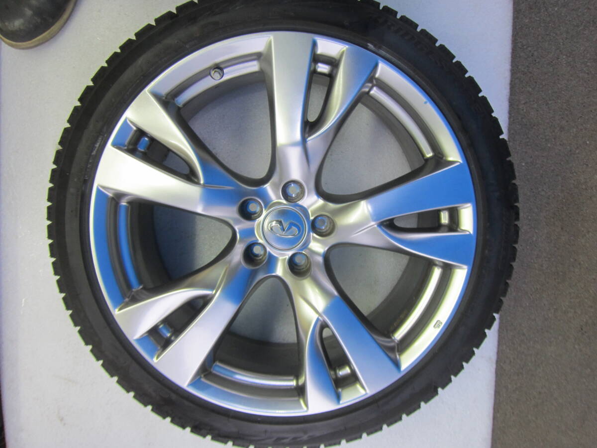 ⑤ フーガ Y51 純正 245 40R20インチ ブリヂストン VRX2 4本 スタッドレス_画像2