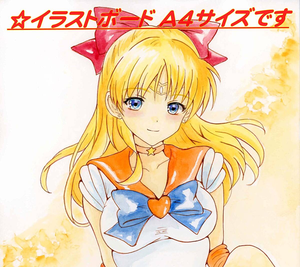 * ручные иллюстрации A4 размер * такой же человек иллюстрации панель /Moco_Girl's иллюстрации No.149 sailor venus 